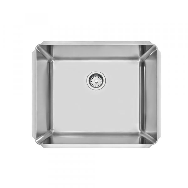 Cuba Profissional de embutir Tramontina Dritta Pro em Aço Inox com Acabamento Scotch Brite 60x50 cm